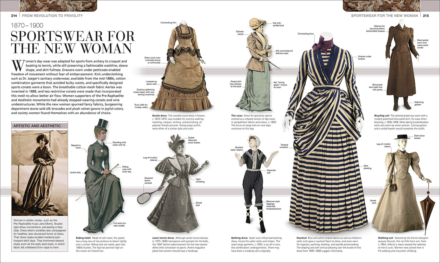 Fashion, New Edition: The Definitive Visual Guide (Smithsonian)